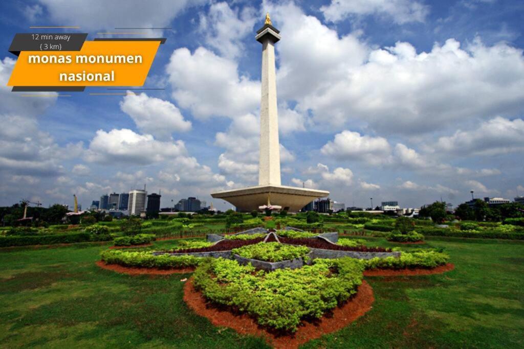 1-Br At Central Jakarta, Scbd, Thamrin Residence Exterior photo