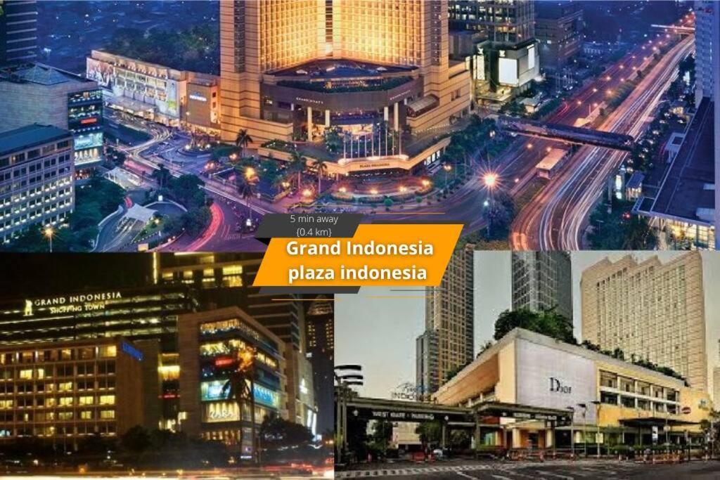 1-Br At Central Jakarta, Scbd, Thamrin Residence Exterior photo
